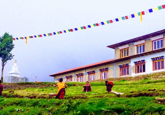 Young ones at the Monastery